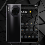Special Black Business Theme For Mate 30  Icon