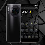 Special Black Business Theme For Mate 30 Apk