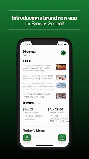 Android application Browns School, Rio Oso screenshort