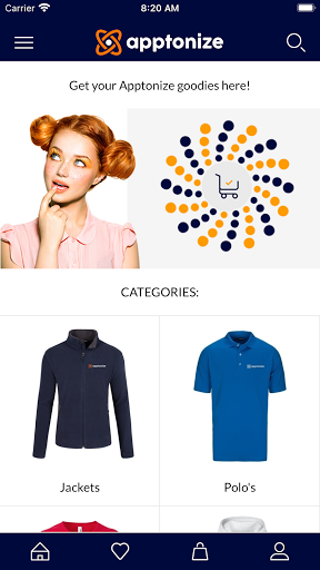 Android application Apptonize Shop screenshort
