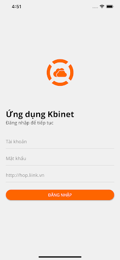 Android application KBINET Vinh Long screenshort