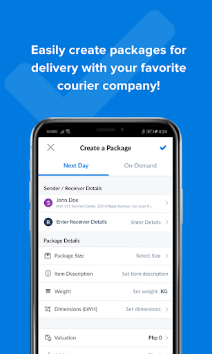 Android application Airship - Booking App screenshort