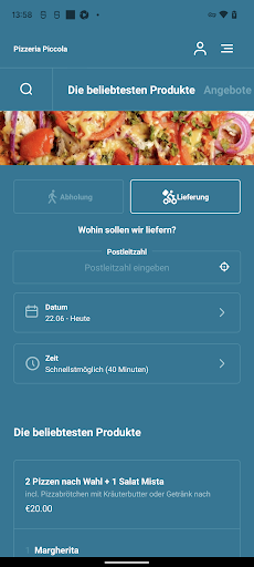 Pizzeria Piccola Screen 3