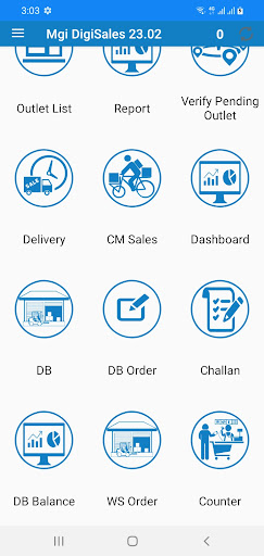 Android application Digisales- MGI Digital Sales screenshort