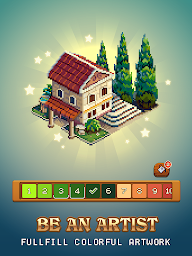 Pixel Isle: Art Coloring World