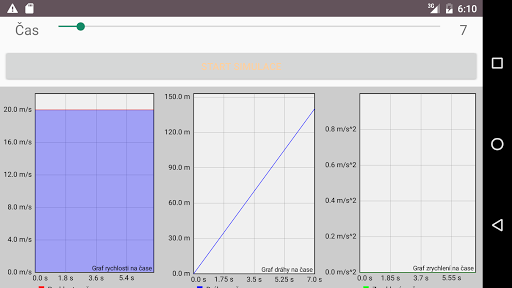 Fyzika pro Android Screen 3