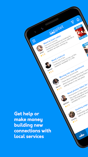 Android application ripplet - Local Freelance screenshort