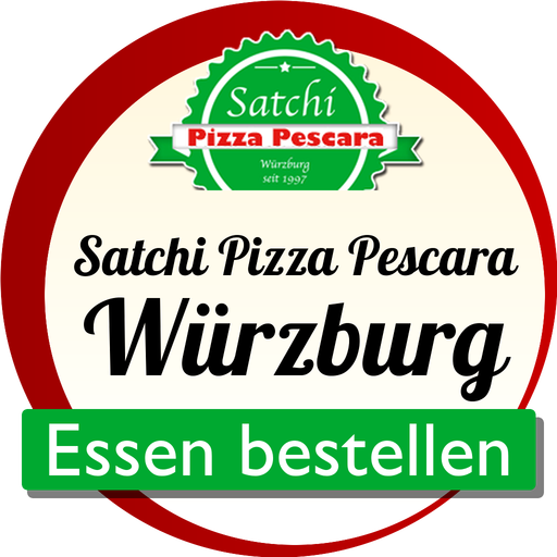 Satchi Pizza Pescara Würzburg logo
