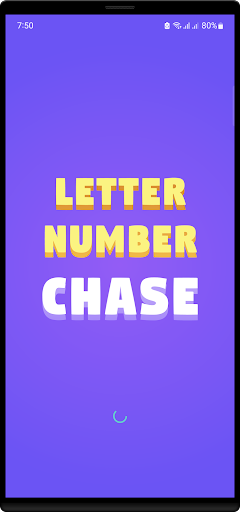 Android application Letter Number Chase ABC - 123 screenshort