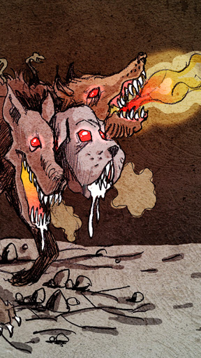 Android application cerberus wallpaper screenshort