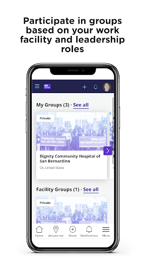 Android application MyUHW screenshort