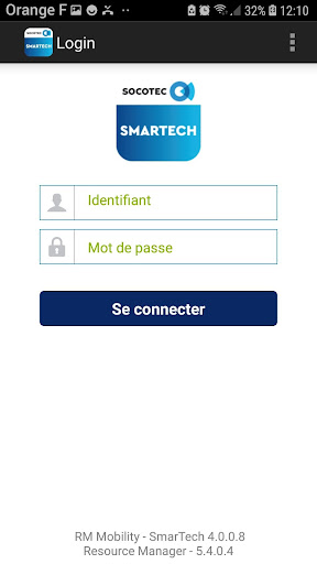Android application SmarTech Réunion screenshort