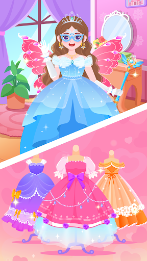 Screenshot of DuDu Princess dress up game