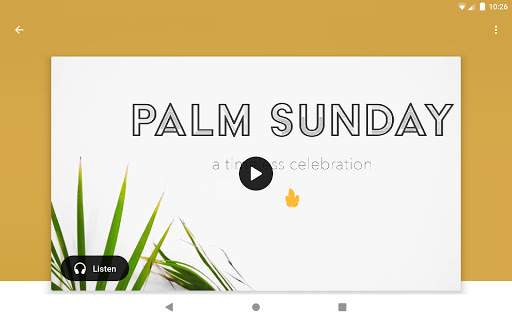Screenshot of Acacia Church App