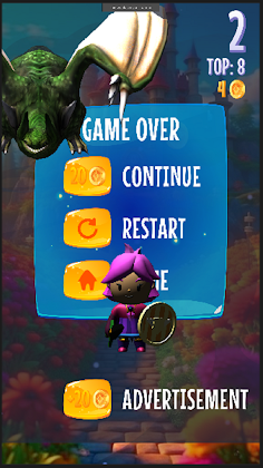 Girl Knight and Dragons - Screenshot 4