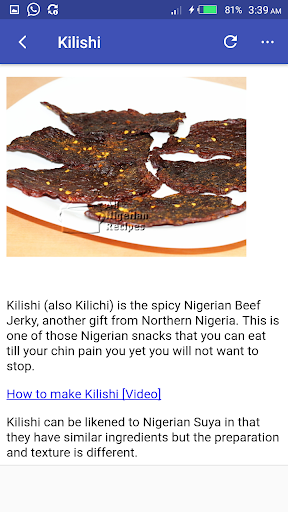 Abincin Hausawa (Hausa Recipe) Screen 3