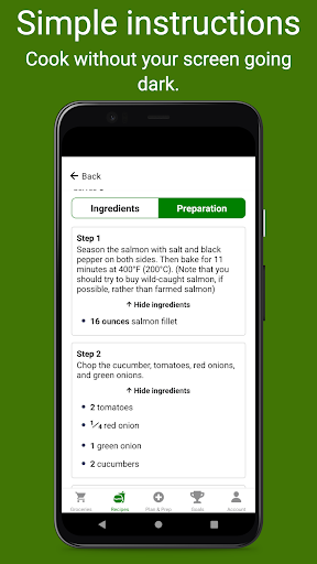EasyMealPlanner: Easy Recipes Screen 2