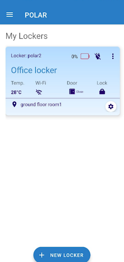 Android application Polar Sens screenshort