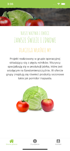 Android application Świeżaki Sandomierskie screenshort