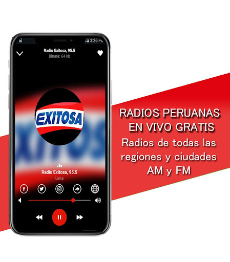 Peruvian Radios Live Screen 2