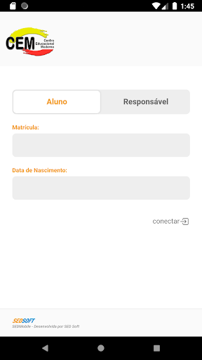 Android application CEM CG screenshort
