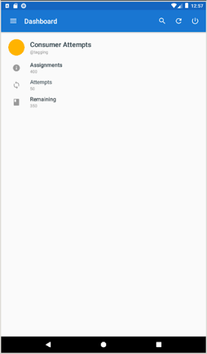 Consumer Tagging Screen 3
