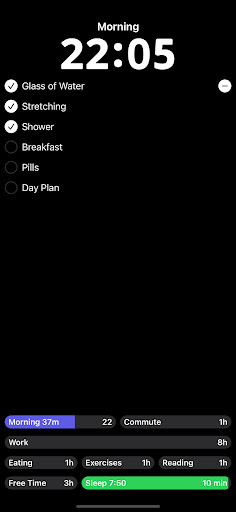 Goals Tracker 24/7 - timeto.me screenshot 1