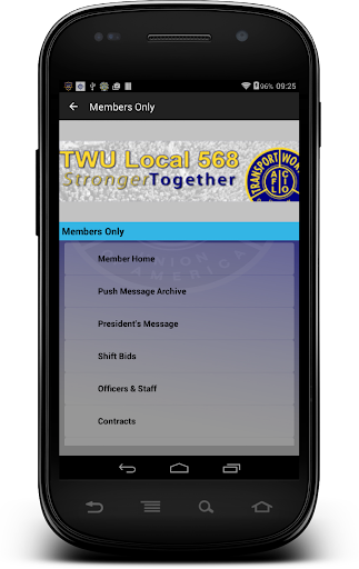 TWU 568 Screen 2