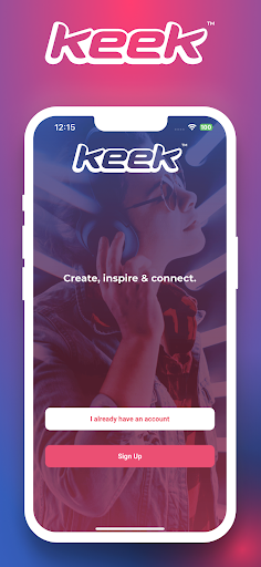 Android application Keek screenshort