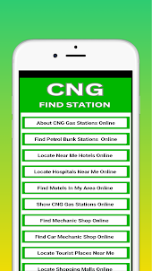 CNG Gas Station Find Location