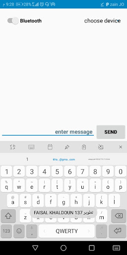 chat Bluetooth offlin تطبيق ا
