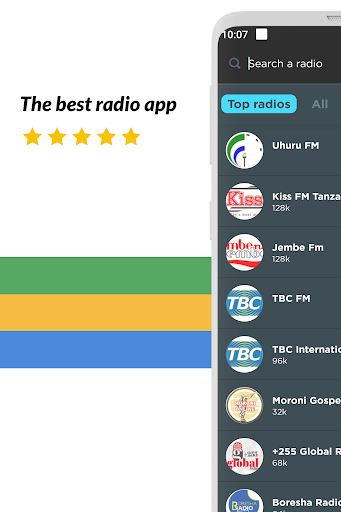 Tanzania Radio: FM AM online Screenshot 1 - AppWisp.com