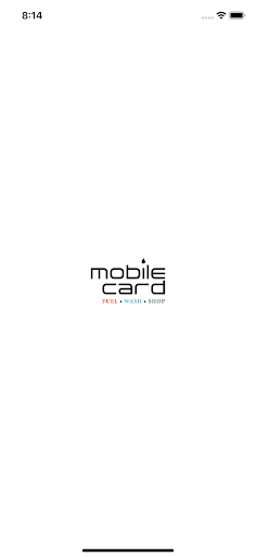 Android application MobileCard screenshort