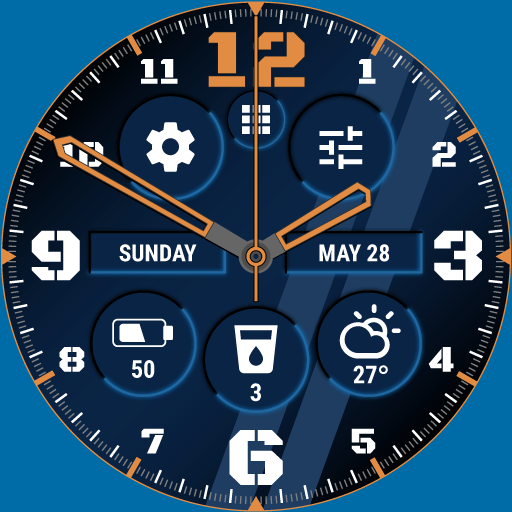 Chrono Watch Face by HuskyDEV 1.06 Icon