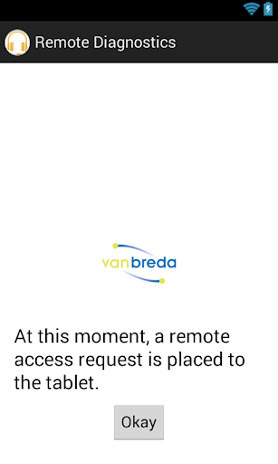Android application van Breda Remote Diagnostics screenshort