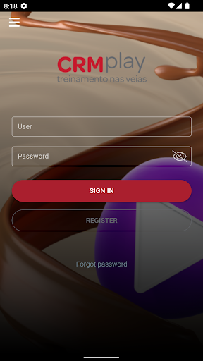 Android application CRM Play screenshort