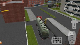 screenshot of Semi Driver Trailer Parking 3D