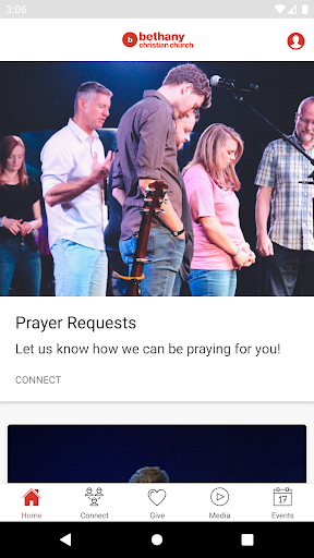 Android application Bethany Christian Church screenshort