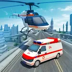 Cover Image of Descargar Flying Car Ambulance Game 2021  APK