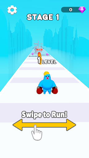 Android application One Punch Run screenshort