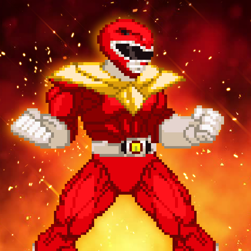 Hero Dino Red Future Fight War logo