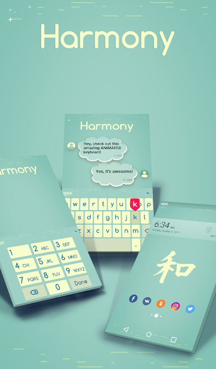 Harmony Keyboard & Wallpaper - 5.10.45 - (Android)