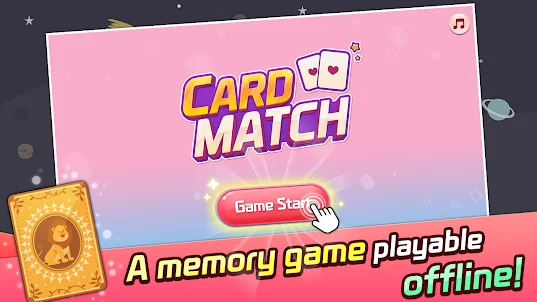 Memory game : Card match