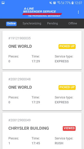 A-Line Drivers Screen 2