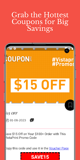 CouponApps- Vistaprint Coupons