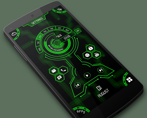 Screenshot of Unique Launcher 2 - LockApp