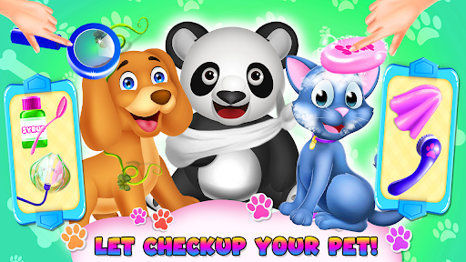 Android application Fluffy Pet Doctor Vet Hospital screenshort