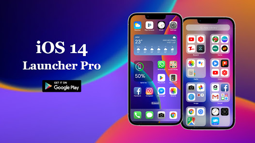 iOS 14 Launcher Pro 1.2 APK + Mod (Free purchase) for Android