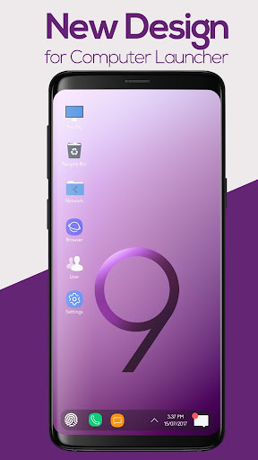 S9 Theme For computer Launcher Screen 3