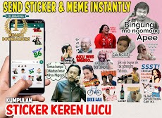 Kumpulan Sticker 2020 Keren Lucu for WAStickerAppsのおすすめ画像4